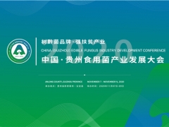 2020中國·貴州食用菌產(chǎn)業(yè)發(fā)展大會（貴州·安龍）通知（第一輪） ()
