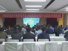 甘肅省天祝縣開展食用菌實(shí)用技術(shù)專題培訓(xùn) ()